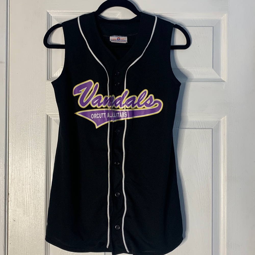 TeamWork Athletic Apparel Sleeveless Jersey Size Small